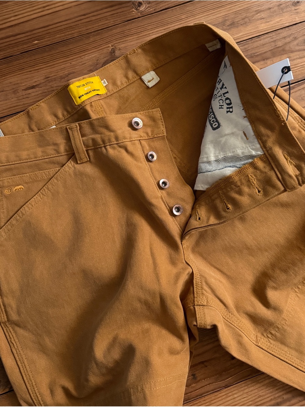 Taylor Stitch x Ron Finley Boss Duck Carpenter Pant 32 NWT - Picture 8 of 15